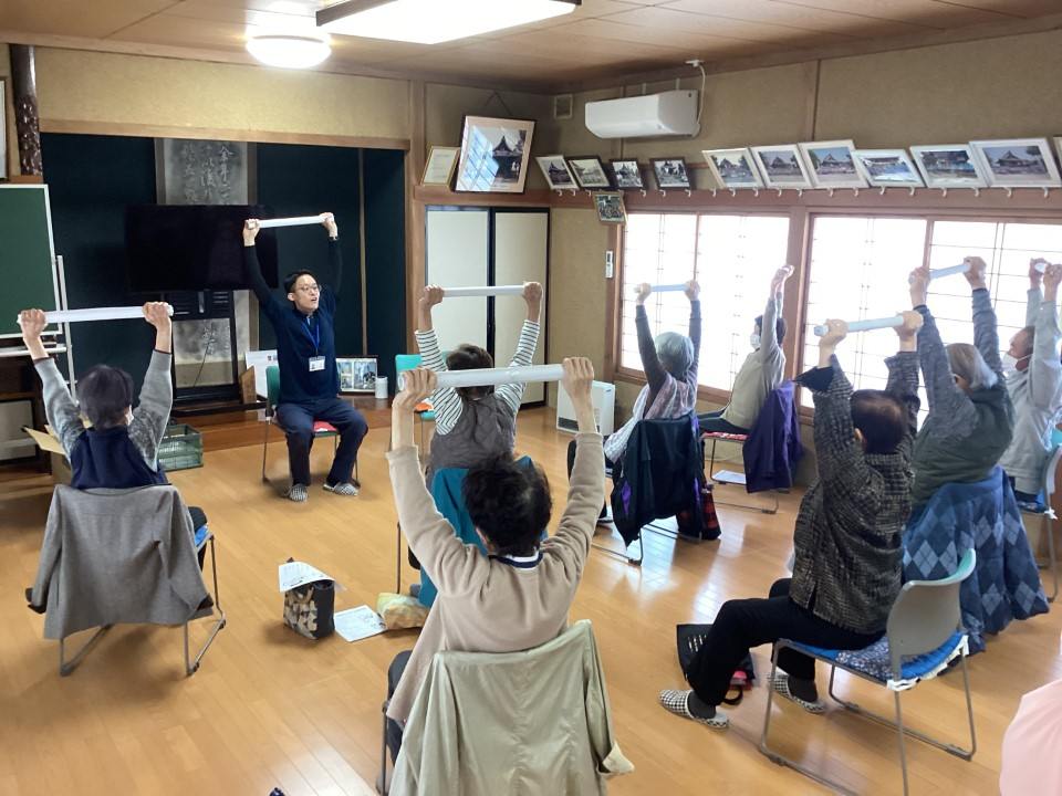 棒体操教室の様子