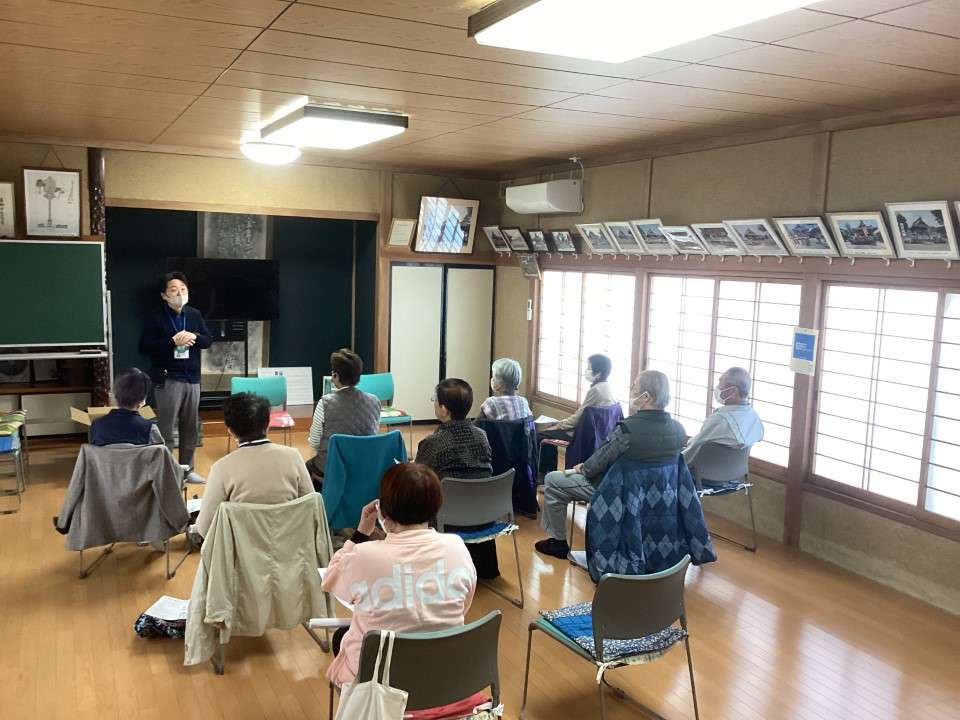 理学療法士によるお悩み相談の様子